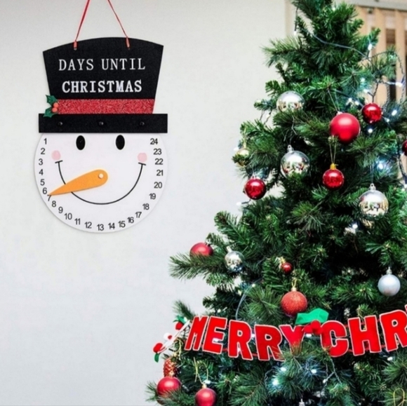Christmas countdown snowman wall decor nwt - Picture 4 of 4